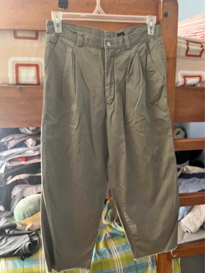 Pantalones cargo verde oliva